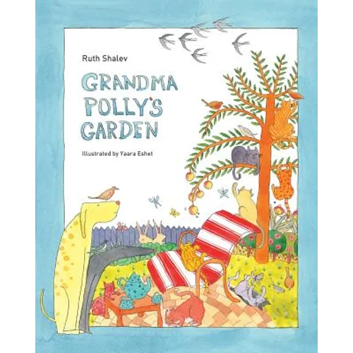 Grandma Polly's Garden - Rhyming books for children: English-Hebrew version - Paperback