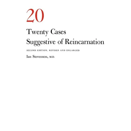 Twenty Cases Suggestive of Reincarnation - Paperback