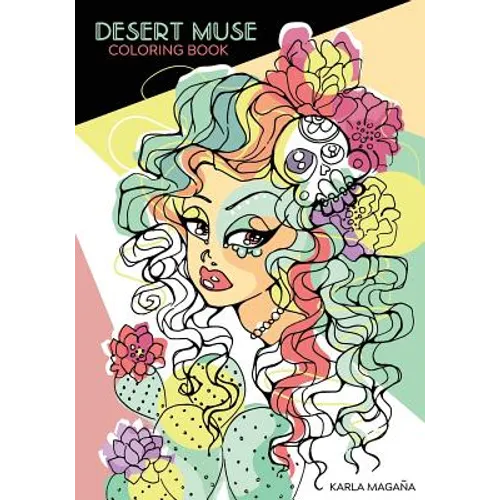 Desert Muse Coloring Book - Paperback
