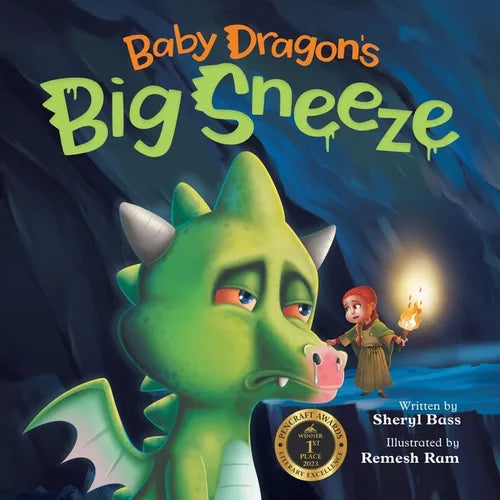 Baby Dragon's Big Sneeze: A Picture Book About Empathy and Trust for Children Age 3-7 - Paperback