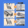 Extendable 48.4"-78.7" Folding Laundry Rack Indoor Outdoor Clothes Dryer