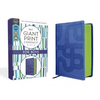Nirv, Giant Print Compact Bible for Boys, Leathersoft, Blue, Comfort Print - Imitation Leather