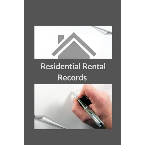 Residential Rental Records - Paperback