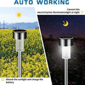 Solar Powered Waterproof Landscape Path Outdoor for Yard