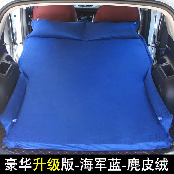 2 Person Car Air Mattress SUV Trunk Sleeping Travel Bed Outdoor Camping Air Cushion Car Sex Make Love Sleeping Bed Tent Mat