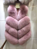 Faux Fur Sleeveless Vest