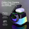 HyperGear PowerFold Cube RGB 3-in-1 Wireless Charging Stand