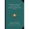 Henry Horner, Governor Of Illinois 1878-1940: A Tribute - Paperback