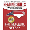 NORTH CAROLINA TEST PREP Reading Skills Workbook Daily End-of-Grade ELA/Reading Practice Grade 5: Preparation for the EOG English Language Arts/Readin - Paperback