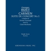 Carmen Suite de Concert No.1: Study score - Paperback