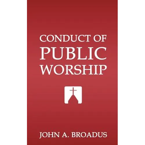 Conduct of Public Worship - Paperback