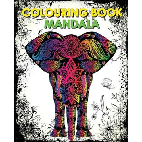 Colouring Book Mandala: Reduce Stress & Bring Balance (+100 Pages) - Paperback