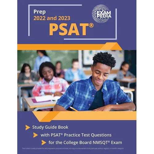 PSAT Prep 2022 and 2023: Study Guide Book with PSAT Practice Test Questions for the College Board NMSQT Exam [2nd Edition] - Paperback