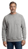 Men's 3-Pocket Fleece Sweatshirt with Raglan Seams