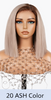 Cinnamon Brazilian Hair 24' Glueless Body Wave Human Hair Pre-cut Lace Front Wigs