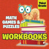 Third Grade Workbooks: Math Games & Puzzles - Paperback