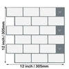 Strong Adhesive Subway Tiles Vinyl Wallpaper Peel and Stick