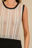 Breezy Knit Sleeveless Top