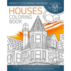 Houses Coloring Book: An Adult Coloring Book of 40 Architecture and House Designs with Henna, Paisley and Mandala Style Patterns - Paperback