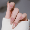 Luxury Full Cover Press-On Nails, 24-Piece Artificial Nail Set