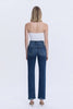 Madison High Rise Straight Jeans