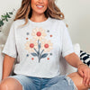 Patriotic Shirt - Floral 4th Of July Tee | Boho Retro Hippie Daisy Lover Shirt