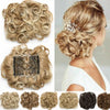 LARGE Comb Clip in Curly Hair Extension