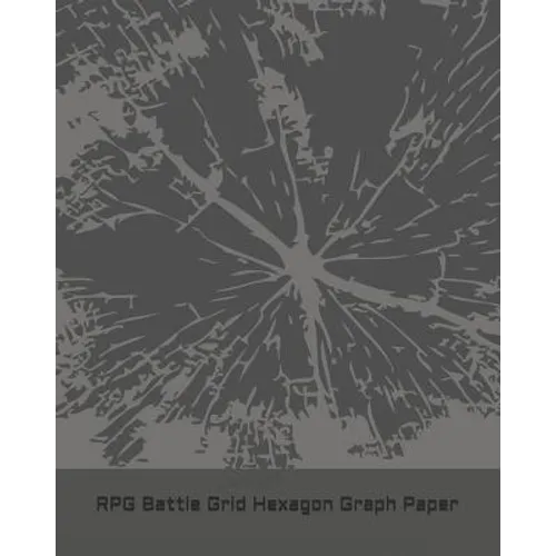 RPG Battle Grid Hexagon Graph Paper: Honeycomb Hex Tiles for Tactical Game Strategy Planning - Paperback