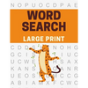 Large Print Word Search: Large Printed Word Searches for Elderly - Paperback