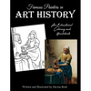Famous Painters in Art History: an educational coloring book - Paperback