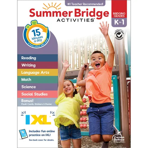 Summer Bridge Activities, Grades K - 1 - Novelty