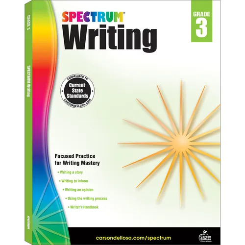 Spectrum Writing, Grade 3: Volume 37 - Paperback