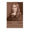 John Milton - Paradise Lost & Paradise Regained: "Innocence, once lost, can never be regained. Darkness, once gazed upon, can never be lost" - Paperback