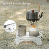 Folding Mini Table - Ultralight PP Camp Table & Tray (97g) Food-grade, Portable for Camping & Hiking Gear