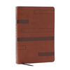 Color Code Study Bible, Revealing God's Truth Color by Color (Nkjv, Brown Leathersoft, Red Letter) - Imitation Leather