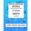 3rd Grade NORTH CAROLINA EOGs, 2019 MATH, Test Prep: 3rd Grade NORTH CAROLINA END OF GRADE 2019 MATH Test Prep/Study Guide - Paperback
