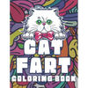 Cat Fart Coloring Book: Hilarious Cats Farting Funny Coloring Book for Stress Relief and Relaxation - Paperback