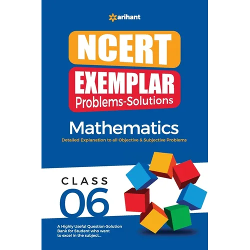 NCERT Exemplar Problems-Solutions Mathematics class 6th - Paperback