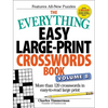 The Everything Easy Large-Print Crosswords Book, Volume 8: More Than 120 Crosswords in Easy-To-Read Large Print - Paperback