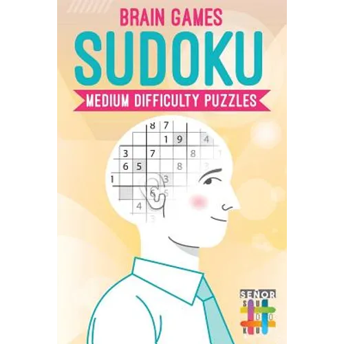 Brain Games Sudoku Medium Difficulty Puzzles - Paperback