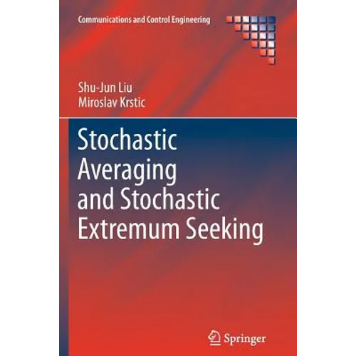 Stochastic Averaging and Stochastic Extremum Seeking - Paperback