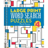 Large Print Word Search Puzzles 4 - Spiral