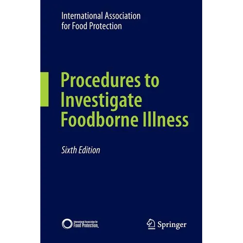 Procedures to Investigate Foodborne Illness - Paperback