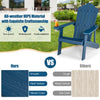 Adirondack Chair Set - Adult & Kids Pair for Patio