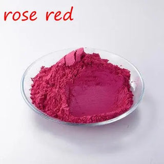 Buy rose-red 500g/Bag Multicolour Pearl Mica Powder Pigment Light Purple Pearlescent Pigment for Cosmetic Making.