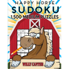 Happy Horse Sudoku 1,500 Medium Puzzles. Gigantic Big Value Book: No Wasted Puzzles With Only One Level Of Difficulty - Paperback