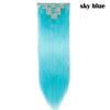 Long Straight Clip in on Hair Extensions