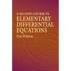 A Second Course in Elementary Differential Equations - Paperback