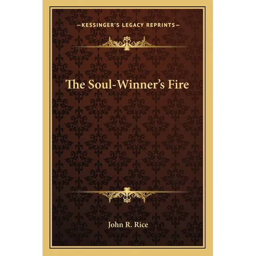 The Soul-Winner's Fire - Paperback