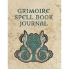 Grimoire Spell Book Journal: Large Grimoire Medieval Witchcraft Spells And Book Of Shadows Record Gift Celtic - Paperback